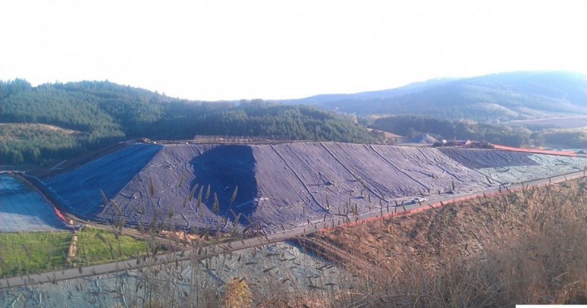 Мембрана для полигонов ТБО - пленка EPDM как защитное покрытие